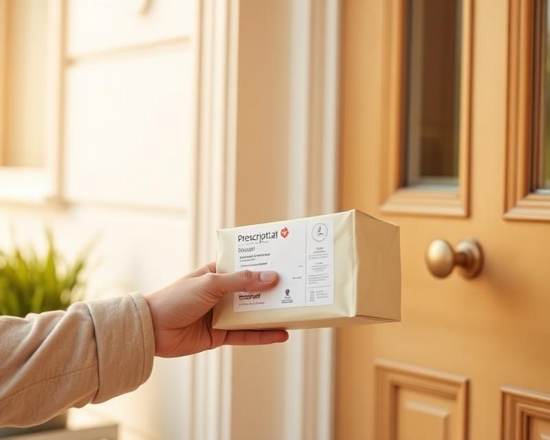 Your meds arrive.